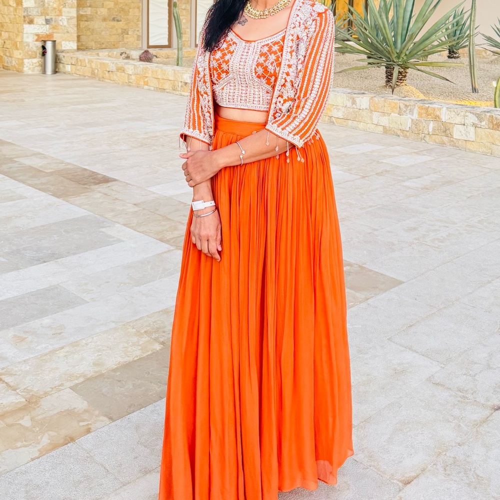 Orange Skirt